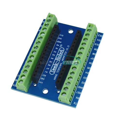 10PCS Nano V3.0 AVR ATMEGA328P-AU Module Terminal Adapter Board For Arduino