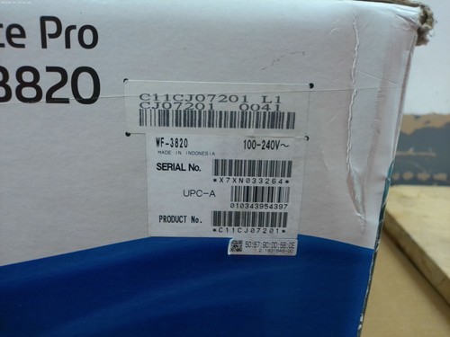 Epson WorkForce Pro WF-3820 Wireless All-in-One Printer - Picture 10 of 10