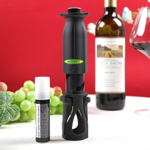 Wine Bottle Opener Stainless Steel W Push Button Spare Gas Tank Ebay
