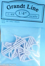 Grandt Line O #3516 Eave & Gable Brace  (Plastic)
