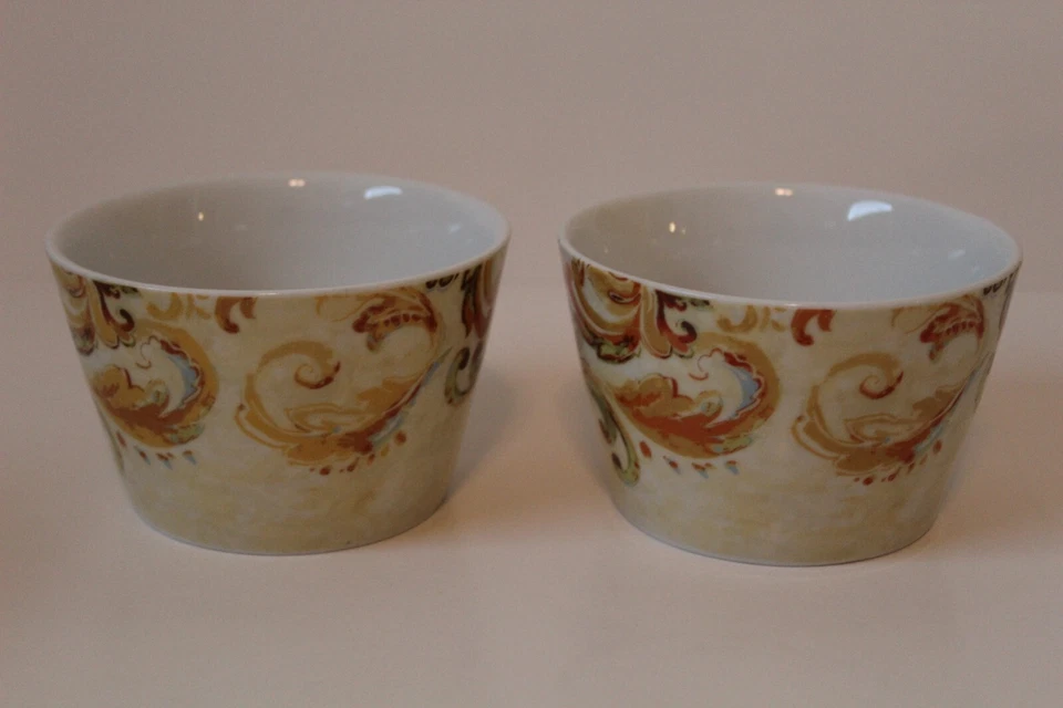 Par de 222 tazones para aperitivo/sopa/postre Fifth Calabash de 14 oz Foto 2 de 4