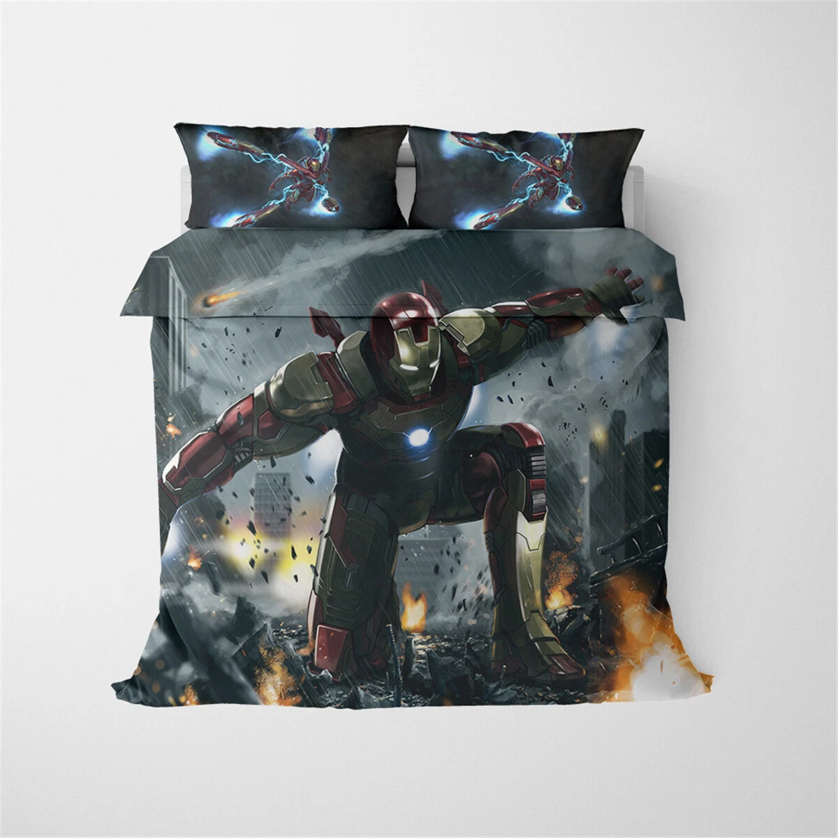 Iron Man Bedding Set, Bedroom Decoration