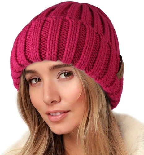 FURTALK Knit Beanie Hats for Women Men 