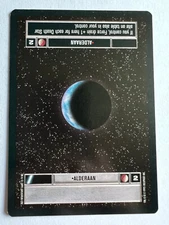 DARK SIDE DS Star Wars CCG ALDERAAN PREMIERE LIMITED BB System Location RARE R1