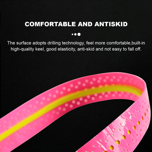 2x Badminton Tennis Racket Hand Glue Anti Slip Handle Tape Fishing Rod Grip - Picture 6 of 33