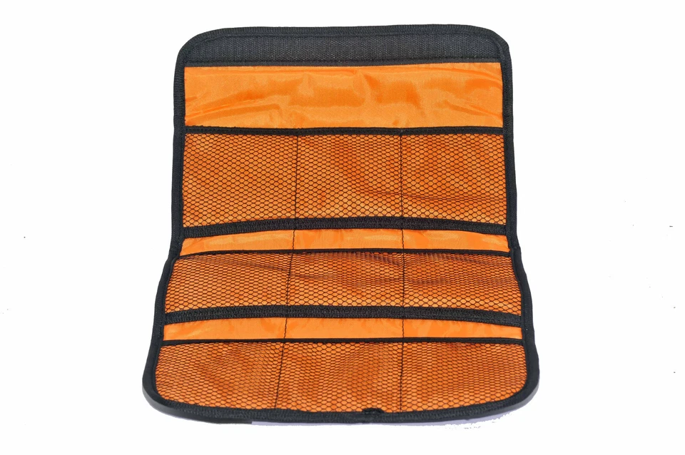 Filter Pouch Case Wallet Holds 9 Camera Filters Up to 82mm 9 Pockets - Image 2 of 3