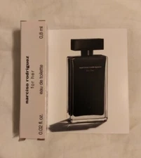NIB NARCISO RODRIGUEZ FOR HER EAU DE TOILETTE SPRAY SAMPLE TRAVEL .02 FL OZ .8ML