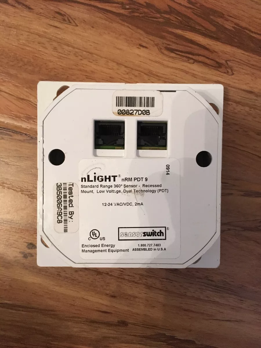 SENSOR SWITCH NRM PDT 10 NLIGHT RECESSED 360 DUAL TECH OCCUPANCY