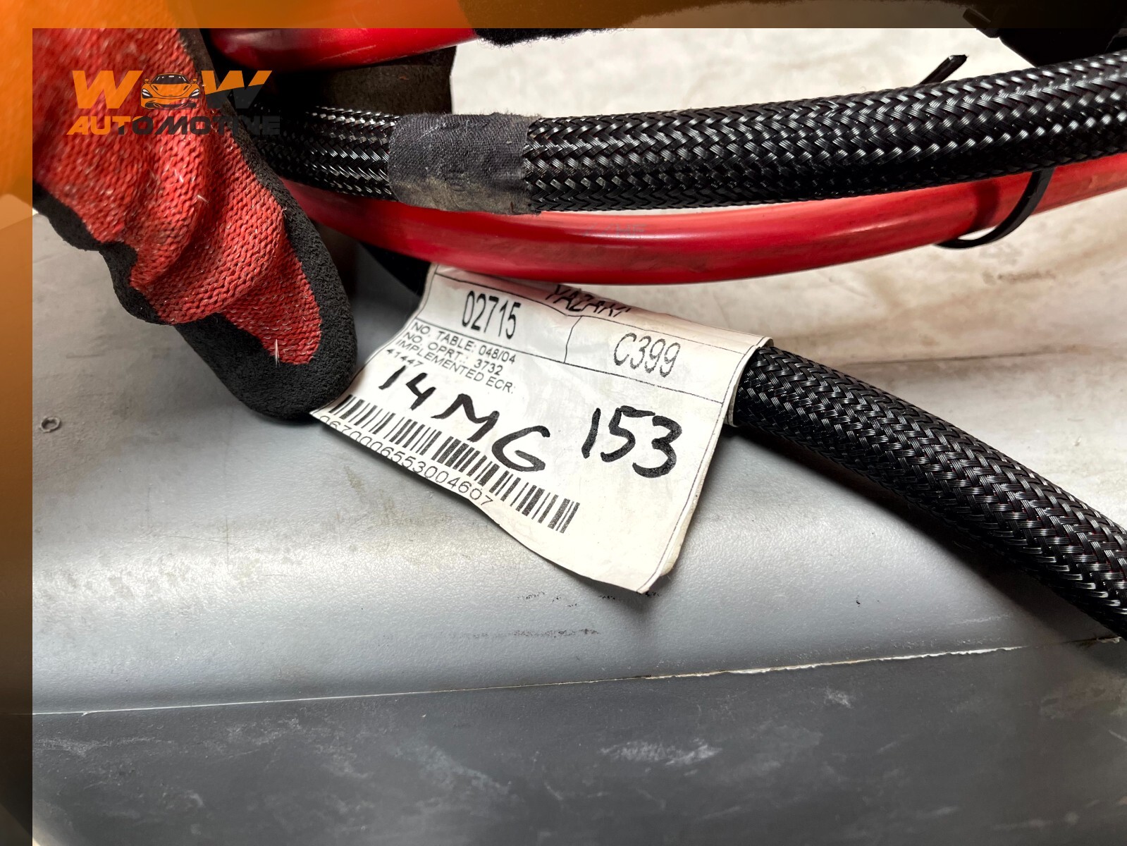14-16 MASERATI GHIBLI POSITIVE BATTERY CABLE OEM