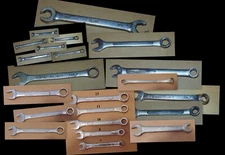 WRENCHES OF VARIOUS MAKES AND SIZES SK, CRAFTSMAN, CHINA, NAPA, HM, JAPAN,TAIWAN