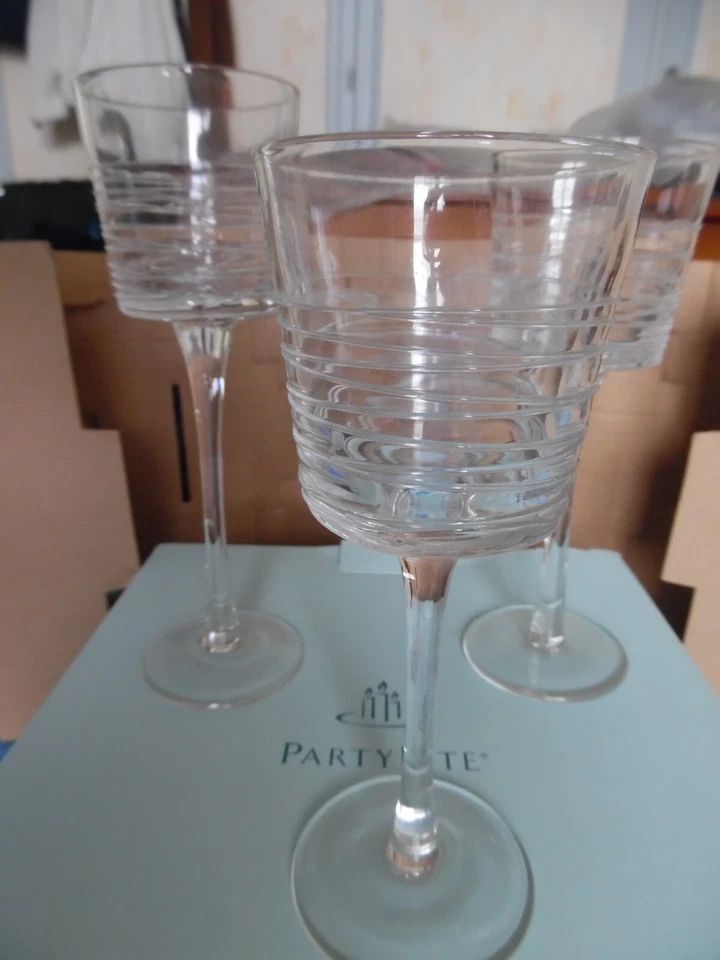 Lot 3 porte-bougies (bougeoirs) - Partylite - - Photo 2/3