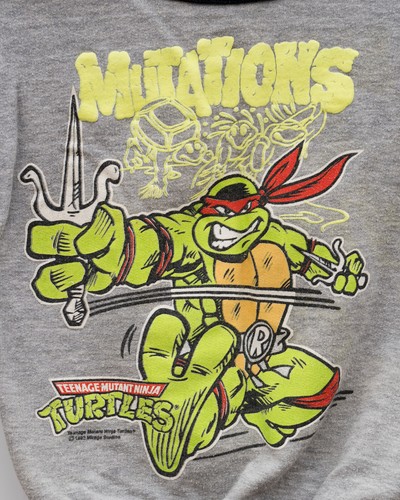 Vtg 1992 TMNT Sweatshirt Mutations Teenage Mutant Ninja Turtles Raphael Boys 5-6 - Picture 4 of 17