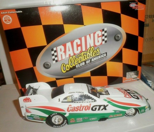 NHRA 1/24 JOHN FORCE RCCA 1997 CASTROL FORD MUSTANG 1/3,500 SERIAL # 2598 - Picture 3 of 5