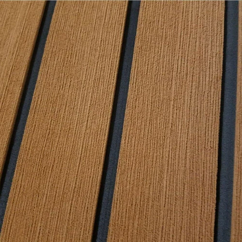 EVA Foam Mat Marine Carpet Yacht Boat Decking Teak Flooring Light Brown 240×90cm - Picture 21 of 22