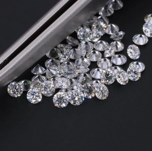 70 Pcs Lab Grown Loose CVD First Grade Diamond 1.50 mm Round D - F Certified - Picture 5 of 10