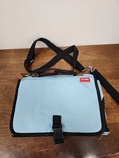 NEW KITZEE BLUE PORTABLE BABY CHANGING STATION BAG