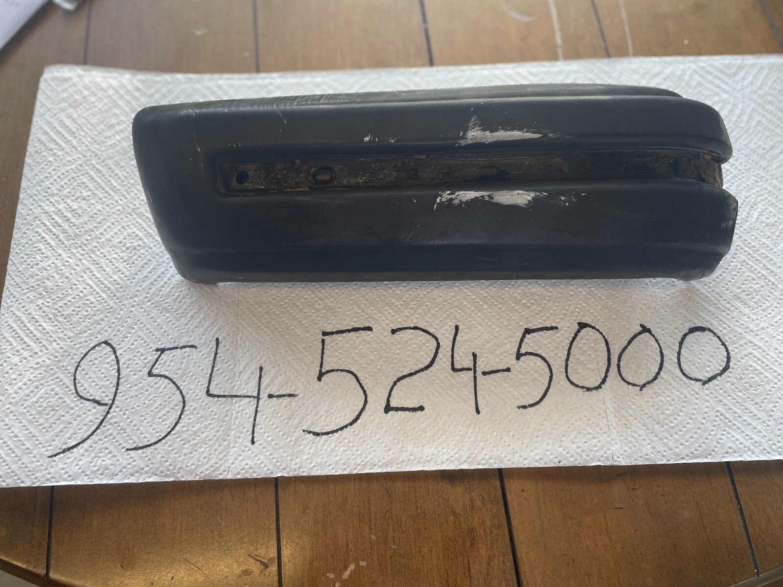 ROLLS ROYCE CORNICHE LEFT FRONT BUMPER END FITS 1981 TO 1989