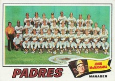 John Mcnamara 1977 TOPPS Baseball Card #134 (1) 