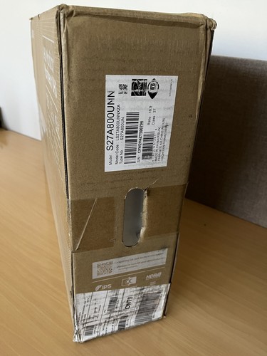 Samsung S80A 27 inch Widescreen LED Monitor - LS27A800UNNXZA - Bild 2 von 2