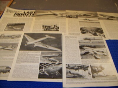 DOUGLAS DC-1 ''PROTOTYPE'' & F-105 THUNDERCHIEF..HISTORY/PHOTOS/DETAIL (531JJ)