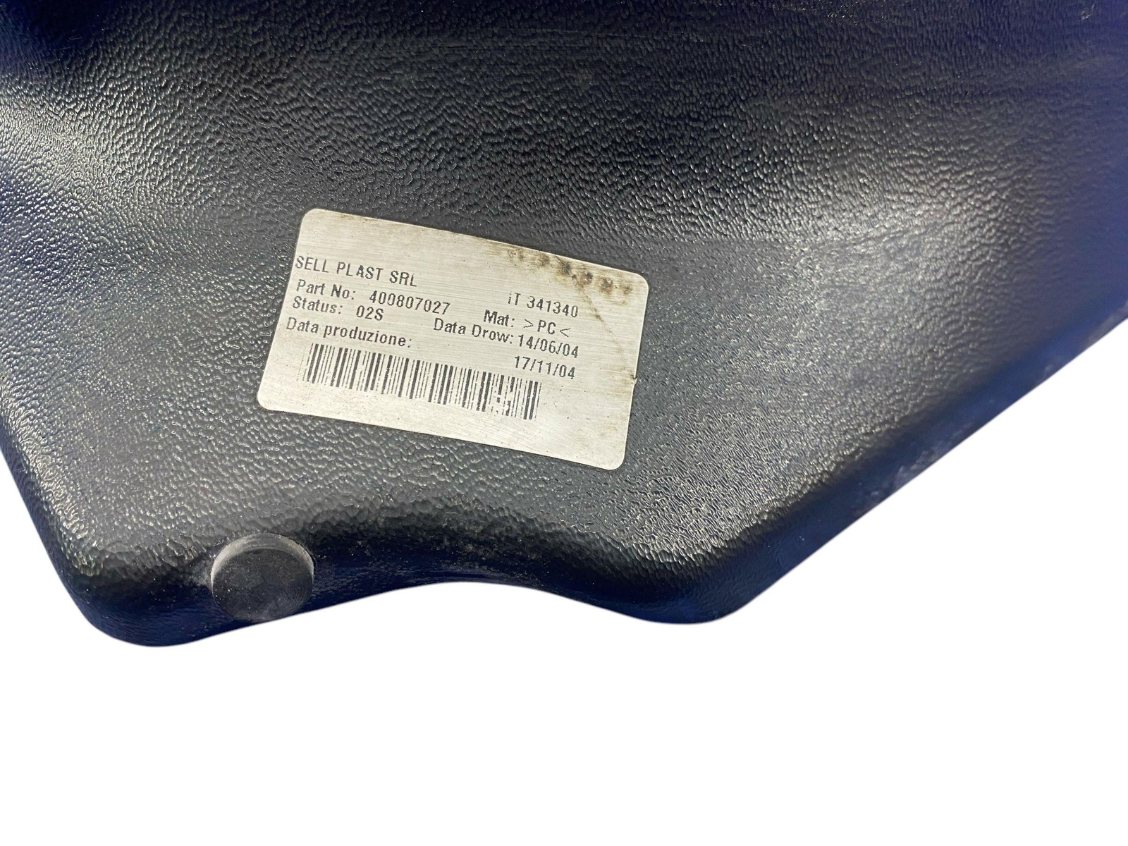 2003-2008 LAMBORGHINI GALLARDO FRONT LEFT RADIATOR AIR DUCT TRIM PANEL *DAMAGED*
