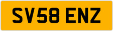 SVS BENZ 😎 NUMBER PLATE SAM SCOTT STU STEVE SEV MERC AMG CLA GLA SS SV SV58 ENZ