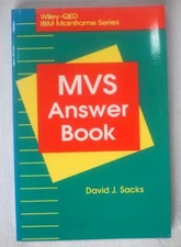 MVS Answer Book by David J. Sacks - 1994, Trade Paperback