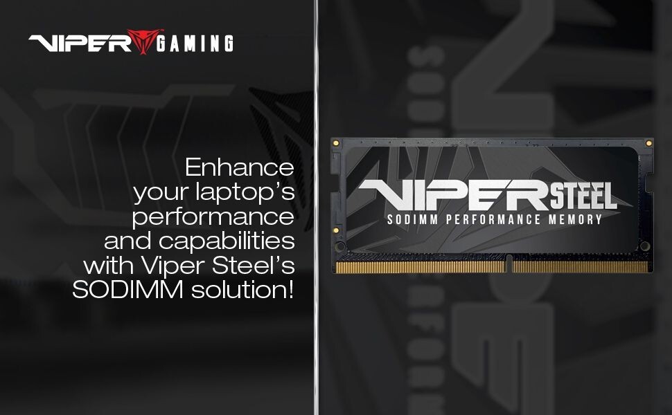 Patriot Viper Steel 8GB 16GB 32GB DDR4 2400 2666 3200 SODIMM