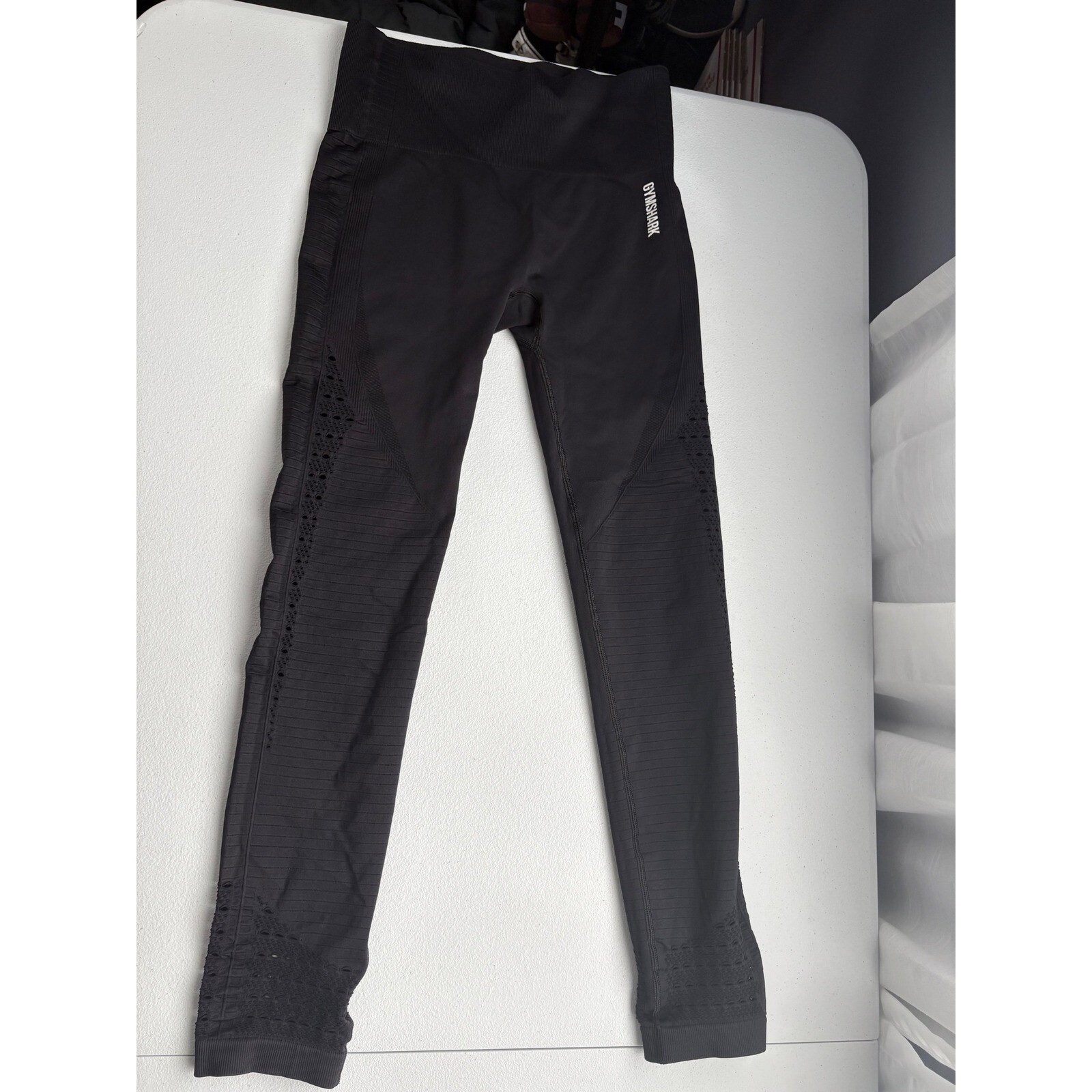 Gymshark Vital Seamless High Waisted Leggings for Workouts Black Size M