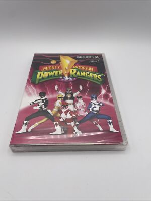 Mighty Morphin Power Rangers: Second Season 2 Two, Vol. 1 One (DVD, 3-Disc Set)