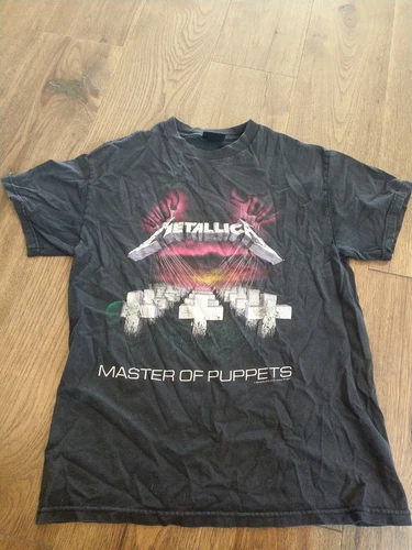 Metallica Master of Puppets Giant concert tour T Sh 1990s vintage concert t-shirt, vintage, single stitch, B+ condition