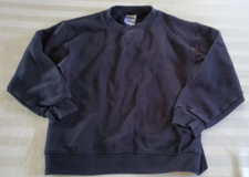 Navy Blue Long Sleeve Sweatshirt Youth Medium Soffe School Uniform