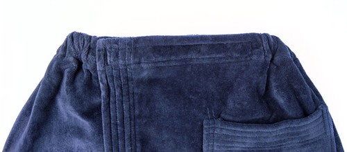 Envolturas de terciopelo Terry para hombre 100 % algodón después de la piscina ducha baño envolvente toalla - Imagen 6 de 12