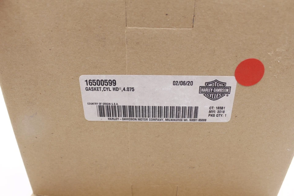 2020 Harley-davidson Cvo Oem Gasket 4.075 Head Gasket Lot of 2 R12.BX6 Foto 3 de 4