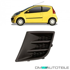 Stoßstangen Gitter Blende links passt für Peugeot 107 PM PN Baujahr 2009-2012