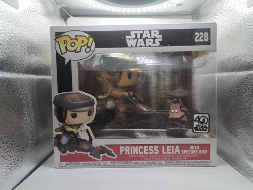 Funko Multiple: Star Wars - Princess Leia with Speeder Bike #228