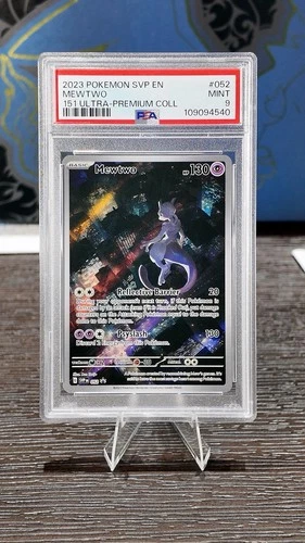2023 Pokemon Black Star Promo Mewtwo #052 MINT PSA 9 151 Ultra-Premium Coll