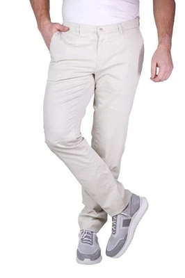 Men Brax Trousers White Cotton XL - Bild 1 von 4