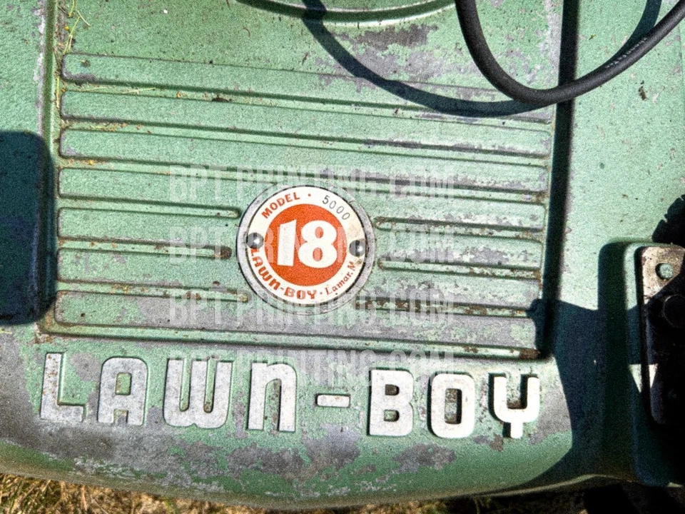 Cortacésped Lawnboy 5000 1956 pintura original antigua de 2 tiempos raro buen funcionamiento Foto 3 de 4