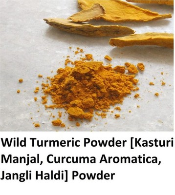 Kasturi Haldi Wild Turmeric (Curcuma aromatica) Powder 100% Purest