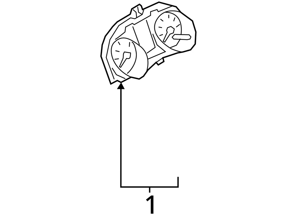 Датчики приборной панели спидометр для Nissan 2018-2019 годов выпуска 24810 5rl0b UYIVH - Изображение 4 из 4