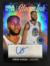 2023-24 Panini Premium Stock #HI-GAR Usman Garuba Hoops Ink Autographs Prizm