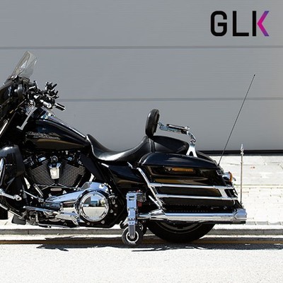 GLK Motorcycle parking support | HD Electra Glide 2009~ | Black | FLEX GEAR