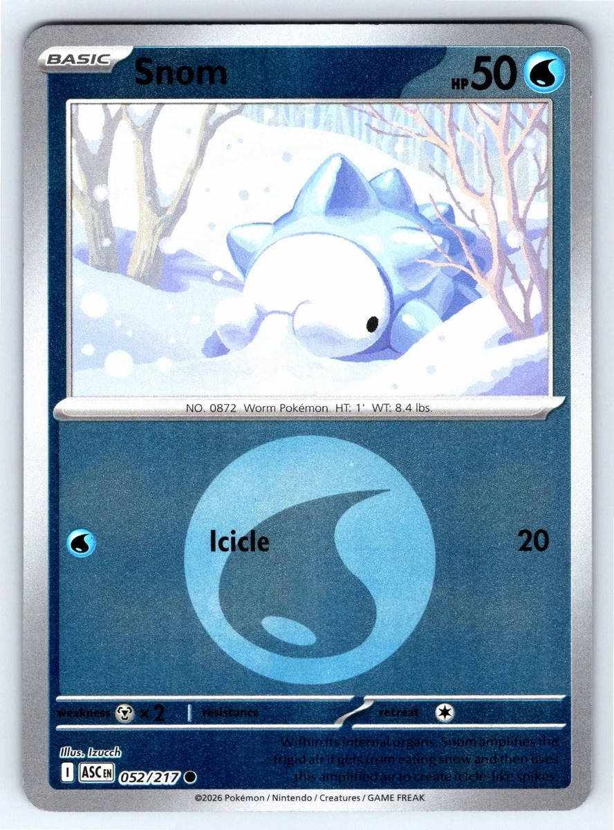 rainbow holo pokemon cards Pokémon Center Sleeves Snom