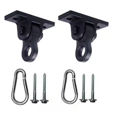 Heavy Duty Outdoor Swing Hangers Screws Bolts Included over 5000 Lbs. Capacity,