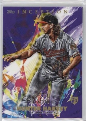 2020 Topps Inception Purple 13/150 Hunter Harvey #76 Rookie RC 0q3