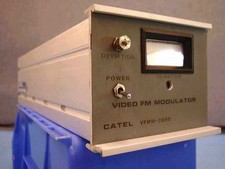 Catel Video FM Modulator 219MHz with BNC and COAX Input/Output Ports VFMM-2000