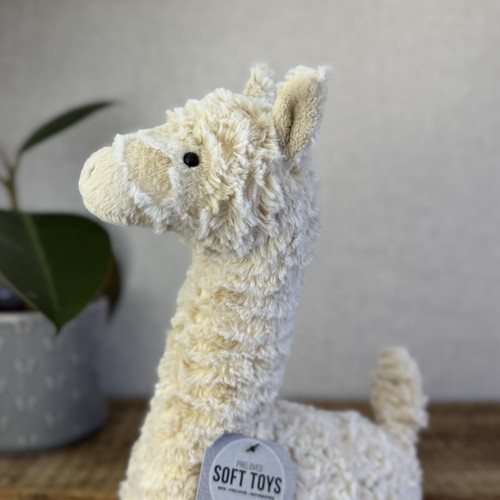 Jellycat Lars Llama - Large Cream Standing Llama Soft Toy Beanie Retired 16” - Picture 6 of 11