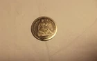 UNITED STATES SEATED LIBERTY 1860 0 HALF DIME COIN 90% SILVER  RARE