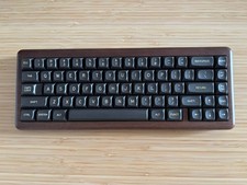Wood 65% Hot Swap Keyboard Gateron Oil King Switches w/ GMK Keycaps